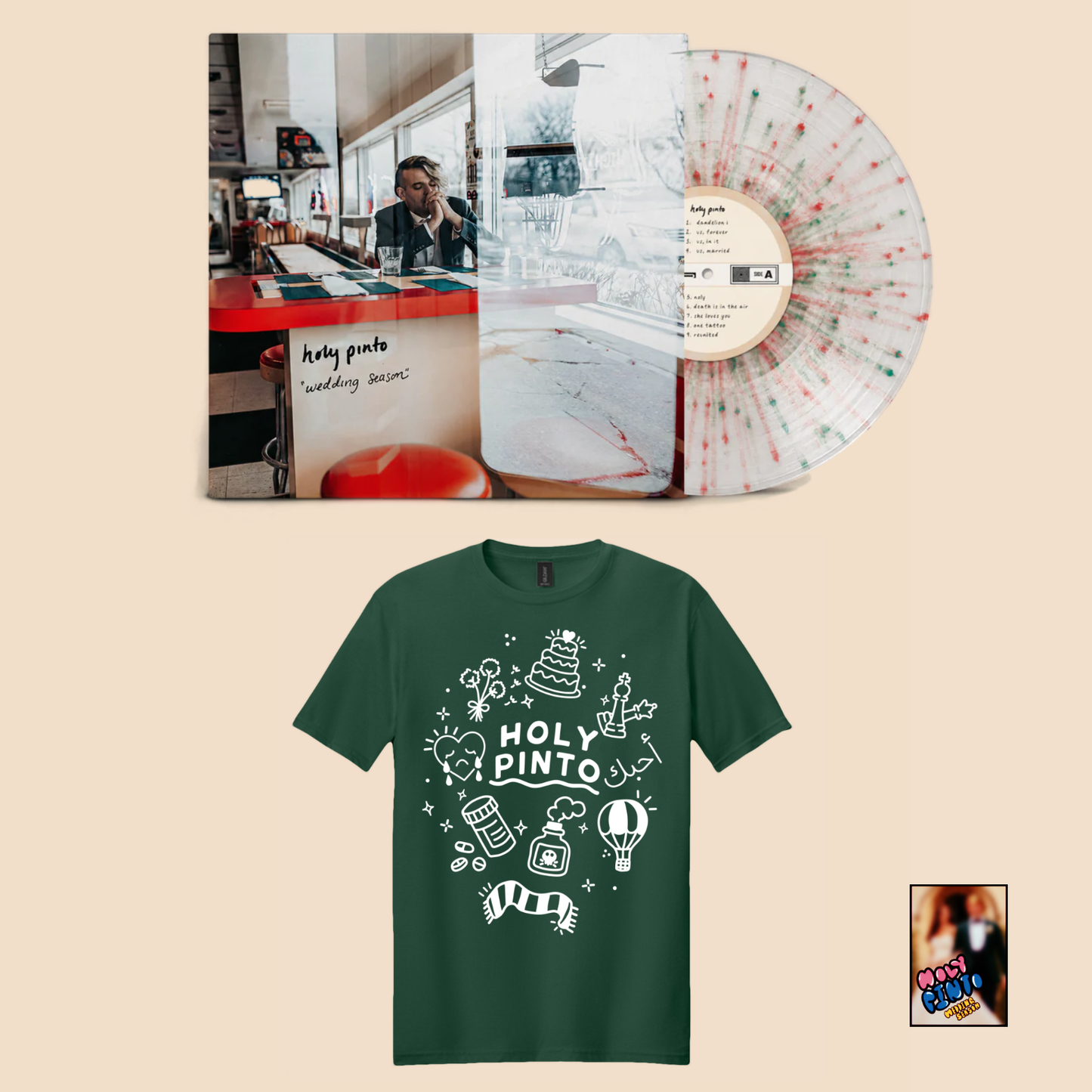 'Wedding Season' Bundle - (Vinyl + T-Shirt + Trading Card)